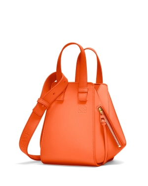 Hammock compact bag in satin calfskin