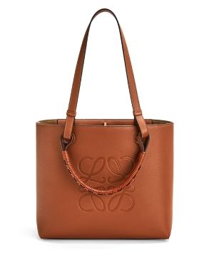 Small Anagram Tote bag in classic calfskin