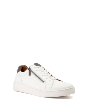 Tribute Zip Detail Cup Sole Trainers