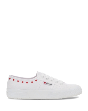 2750 Little Hearts Embroidery Sneakers