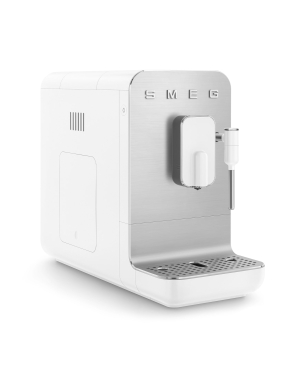 Bean to Cup Coffee Machine with Steam Wand, White