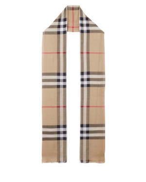 Wool Silk Scarf