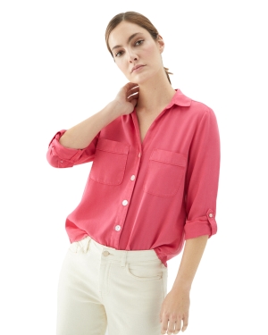 100% Lyocell Cargo Shirt