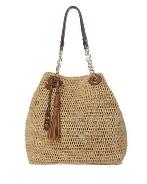 Destination Large Straw Shopper Bag