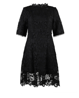 LILY GUIPURE LACE MIDI DRESS