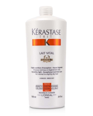 Nutritive Lait Vital Incredibly Light - Exceptional Nutrition Care (For Normal to Slightly Dry Hair)