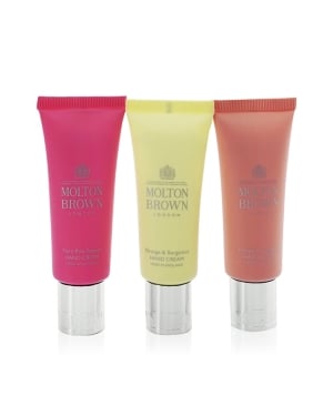 Hand Cream Trio Set: 3x40ml (Fiery Pink Pepper + Orange & Bergamot + Heavenly Gingerlily)