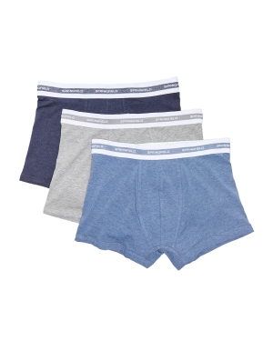 3-Pack Of Essentials Mixed Boxers