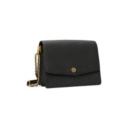 Tory burch robinson convertible shoulder bag black sales