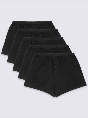 5 Pack Cotton Cool & Fresh™ Jersey Boxers