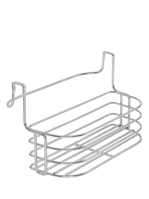 Duo Over the Cabinet Towel Bar & Small Basket