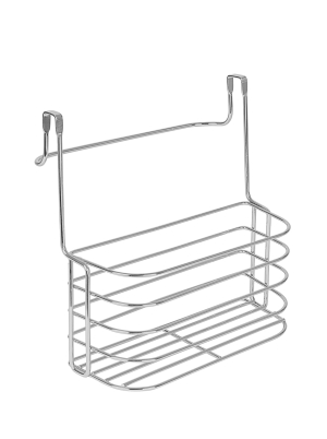 Duo Over the Cabinet Towel Bar & Medium Basket