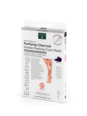 Purifying Charcoal Gentle Peeling Foot Mask - 2 Pairs