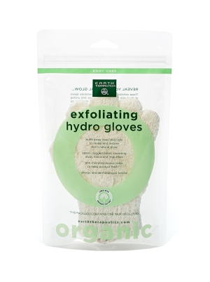 Organic Cotton Exfoliating Hydro Gloves