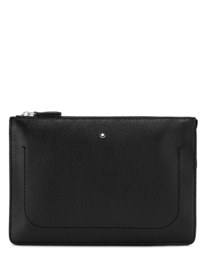 Meisterstück Soft Grain Clutch with 2 Compartments