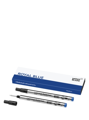 2 Medium Rollerball LeGrand Refills, Royal Blue