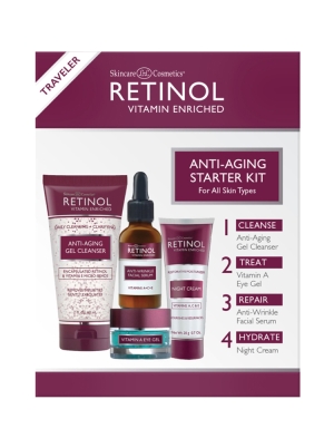 Anti-Aging 4 Pc Starter Kit Travel Size