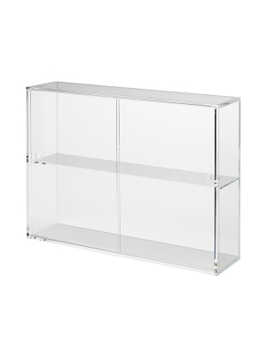 Acrylic Case with Sliding Door