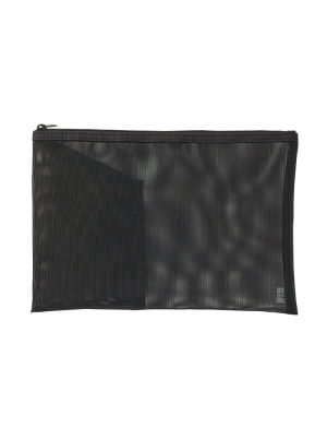 Nylon Mesh Pouch with Pocket
