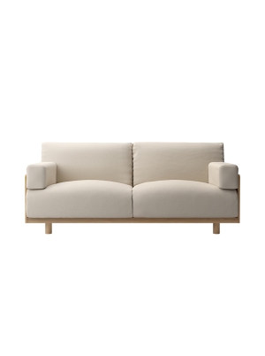 2.5 Seater Wooden Sofa Cotton (Cover Only)