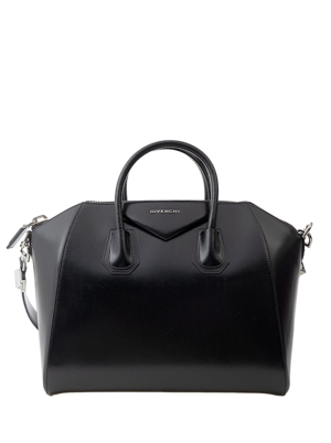 Medium Antigona Bag in Box Leather