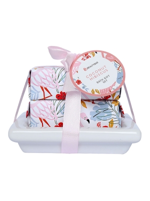 Coconut Hibiscus Bar Soaps