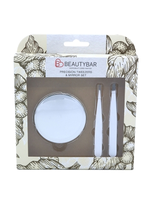 Tweezers and Mirror Set