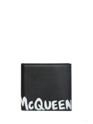 McQueen Graffiti Billfold Wallet