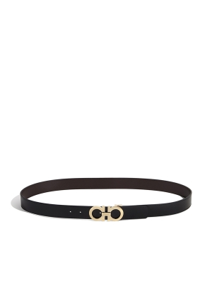 Reversible and Adjustable Gancini Belt