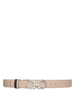 Reversible and Adjustable Gancini Belt