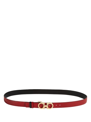 Reversible and Adjustable Gancini Belt