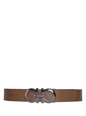 Reversible and Adjustable Gancini Belt