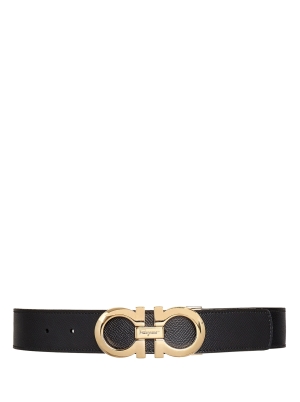 Reversible and Adjustable Gancini Belt