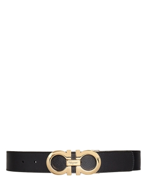Reversible and Adjustable Gancini Belt