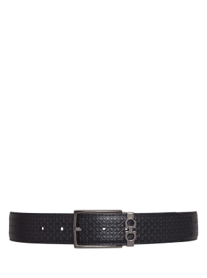 Reversible and Adjustable Gancini Belt