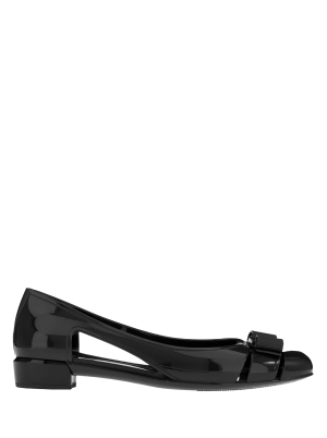 Jelly ballet flat with Vara Bow