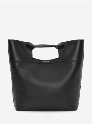The Square Bow Small in Black