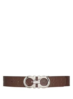 Reversible and Adjustable Gancini Belt