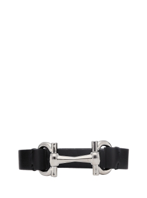 Leather Horse Bit bracelet