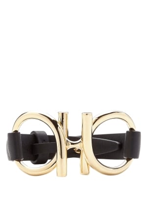 Gancini double-strand bracelet