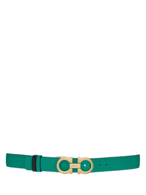 Reversible and Adjustable Gancini Belt