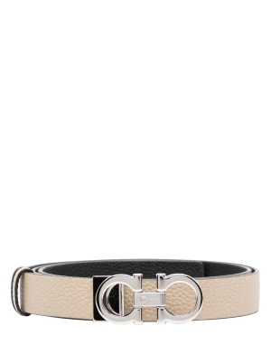 Reversible and Adjustable Gancini Belt
