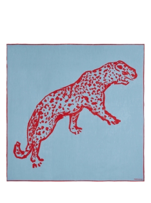 Jaguar Print Shawl