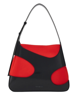 Shoulder Bag with Cut-out Detailing (L)