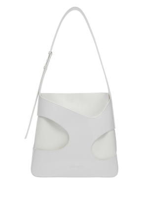 Shoulder Bag with Cut-out Detailing