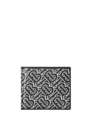 TB Monogram Motif Bifold Wallet