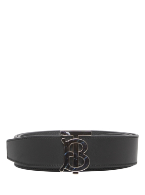 TB Monogram Reversible Leather Belt 35mm