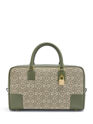 Amazona 28 bag in jacquard and calfskin