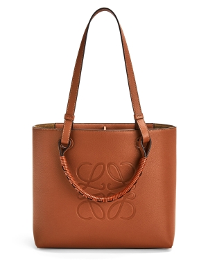 Small Anagram Tote in classic calfskin