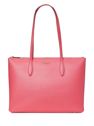 all day large zip-top tote orchid